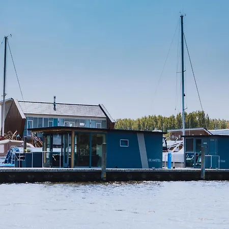 Modern Houseboat With Air Conditioning Located In Marina Botel Uitgeest